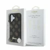  iPhone 16 fekete Original Case GUESS keménytok Peony Script MagSafe GUHMP16SPGPYSK tok - 4