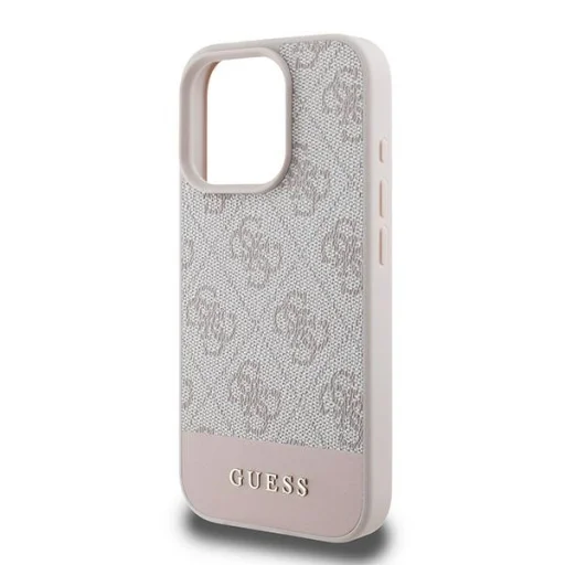  iPhone 16 Pro Max rózsaszín GUESS Original Case keménytok 4G Bottom Stripe GUHCP16XG4GLPI - 6