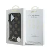  iPhone 16 Plus fekete Original GUESS hardcase PU Peony Script MagSafe tok GUHMP16MPGPYSK thumbnail