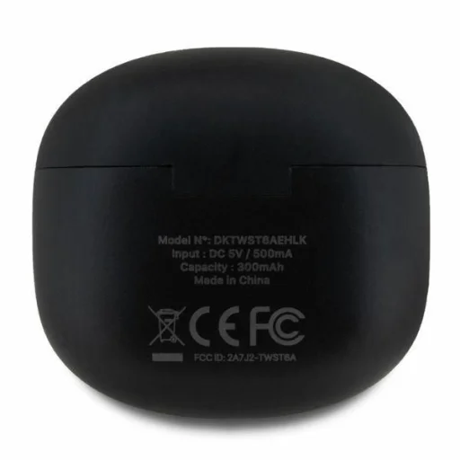  DKNY Satiny Finish DKTWST6AEHLK Bluetooth TWS BT Fekete Original Fülhallgató - 4