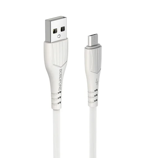 Borofone Cable BX37 Wieldy - USB to Micro USB - 1 méter fehér - 1