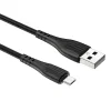 Borofone BX37 Wieldy kábel - USB - Micro USB - 1 méter fekete - 3