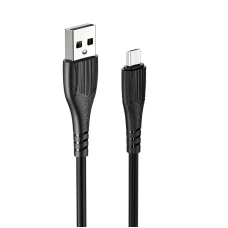 Borofone BX37 Wieldy kábel - USB - Micro USB - 1 méter fekete