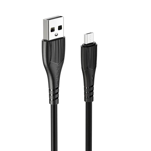 Borofone BX37 Wieldy kábel - USB - Micro USB - 1 méter fekete - 1