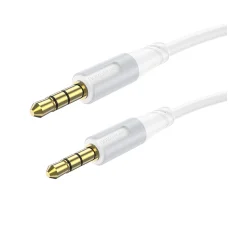 Borofone Cable BL19 Creator - jack 3,5 mm to jack 3,5 mm - 1 méter fehér