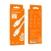 Borofone Cable BX93 Super Power - Type C to Type C - 60W 3A 1 méter fehér thumbnail