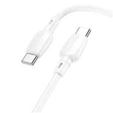 Borofone Cable BX93 Super Power - Type C to Type C - 60W 3A 1 méter fehér