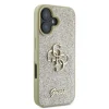  Iphone 16 Arany Original Guess hardcase Fixed Glitter Big 4G GUHCP16SHG4SGD tok thumbnail