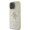  iPhone 16 Pro Max arany Original Case GUESS hardcase Fixed Glitter Big 4G GUHCP16XHG4SGD tok - 3