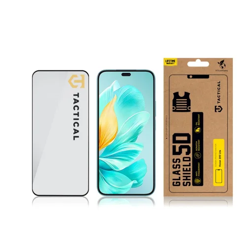 Tactical Glass Shield 5D for Honor 200 Lite Fekete üvegfólia - 3