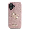  iPhone 16 rózsaszín GUESS Original Case hardcase Fixed Glitter Big 4G GUHCP16SHG4SGP tok - 3