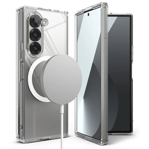 Ringke Fusion Magnetic Magsafe Galaxy Z Fold 6 Clear Tok - 4