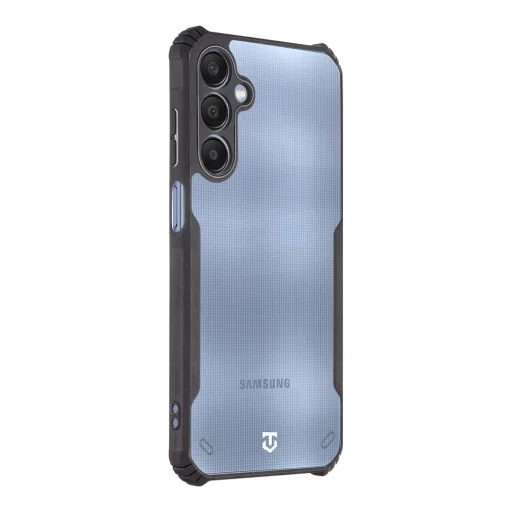 Tactical Quantumstealth puzdro pre Samsung Galaxy A25 5G Priehľadné/Čierne - 2