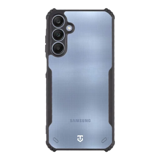 Tactical Quantumstealth puzdro pre Samsung Galaxy A25 5G Priehľadné/Čierne - 1