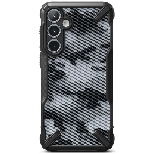 RINGKE FUSION X GALAXY A35 5G CAMO FEKETE tok - 2