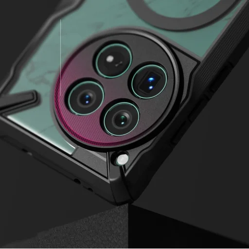 Ringke Fusion X Mágneses Magsafe Oneplus 12 Matt Fekete Tok - 6