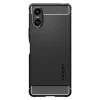  Sony Xperia 10 Vi Matt Fekete Spigen Rugged Armor Tok thumbnail