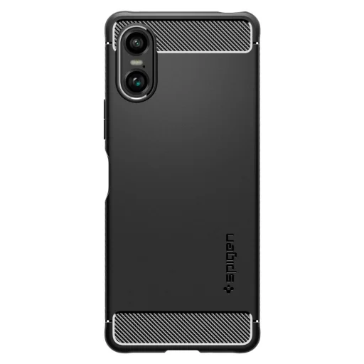  Sony Xperia 10 Vi Matt Fekete Spigen Rugged Armor Tok - 2